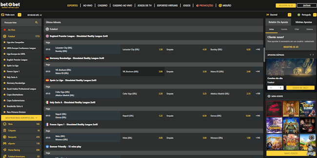 Betting 365 sports