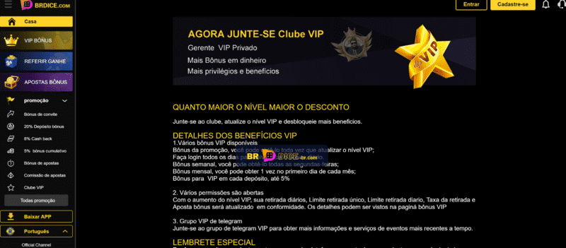 Bolão vip